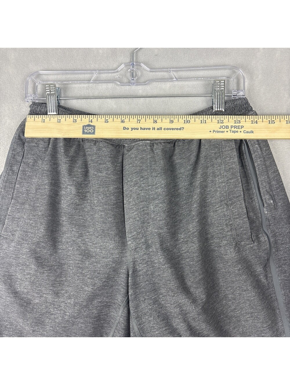 Lululemon Pace Breaker Shorts Lined 9" Inseam Mens XL Gray Athletic Gym Stretch - Picture 2 of 9